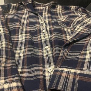 Zara Casual Flannel (Size: M)